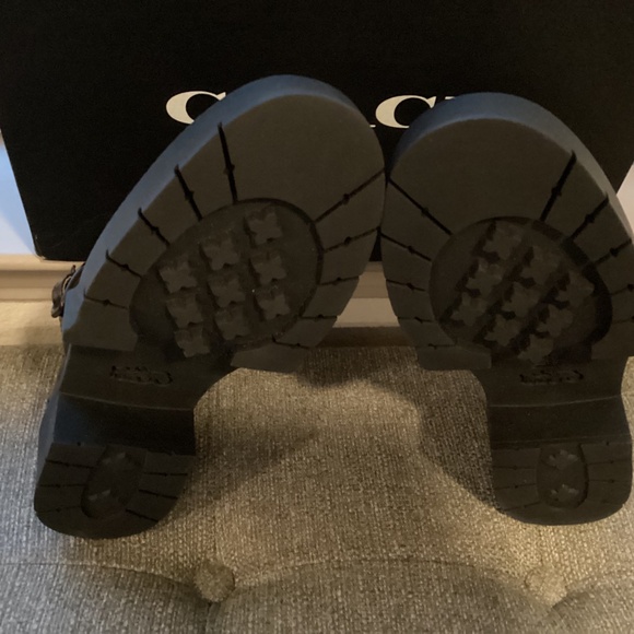 COACH Women's Liv Leather Mary Jane Flats, size 7.5 - Picture 8 of 14